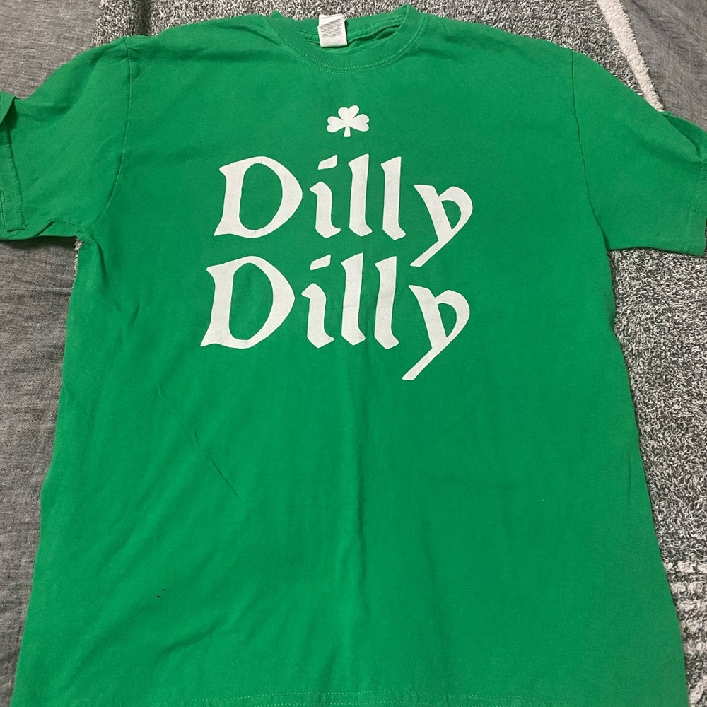 Men’s Dilly Dilly green T-shirt